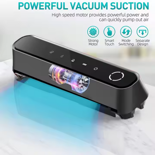 Universal Serial Bus Powered Household Kitchen Electric Vacuum Sealer Dry & Wet Outer Seal Only Food Cans Car Fresher Machine