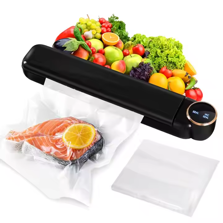 Mini Desktop Packaging Electric Vacuum Food Sealer High Efficiency Food Sealer