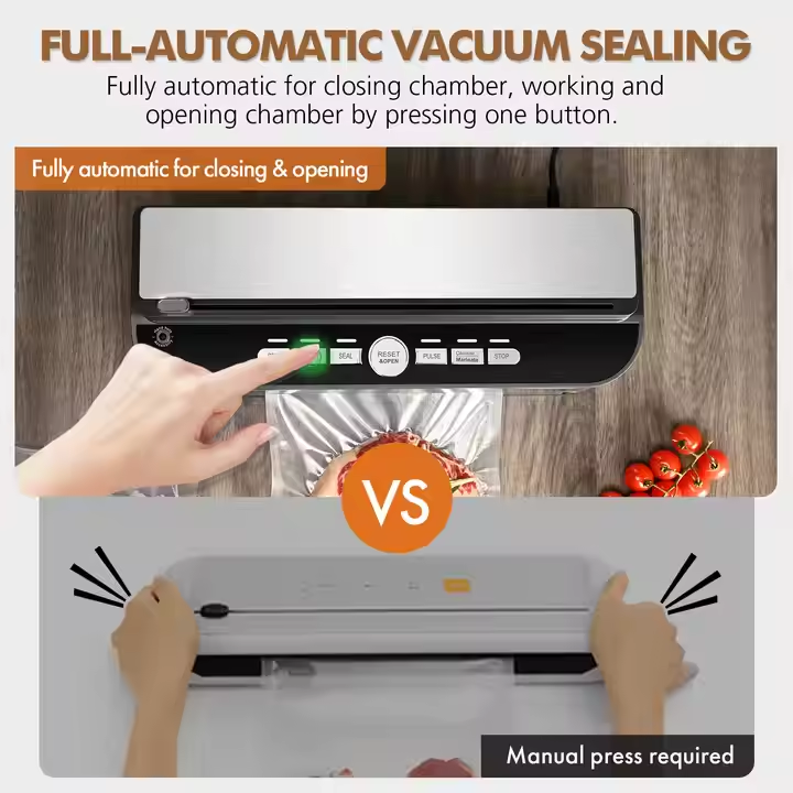 Car compartment detachable drip high suction food sealer vacuum