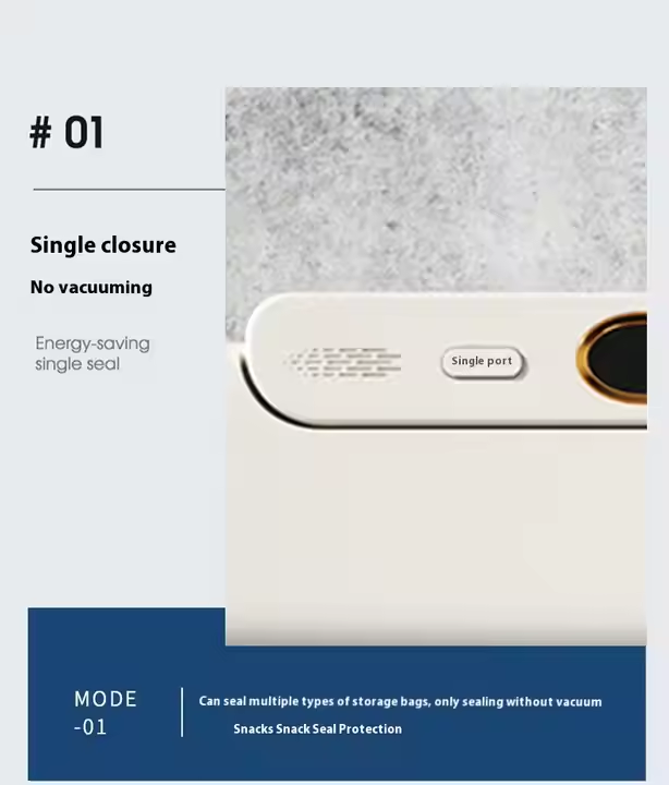 Automatic 110V/220V Home Kitchen Dry Wet Vacuum Sealer Mini Electric Food Bag Sealer Plastic Packaging Sealer Auto