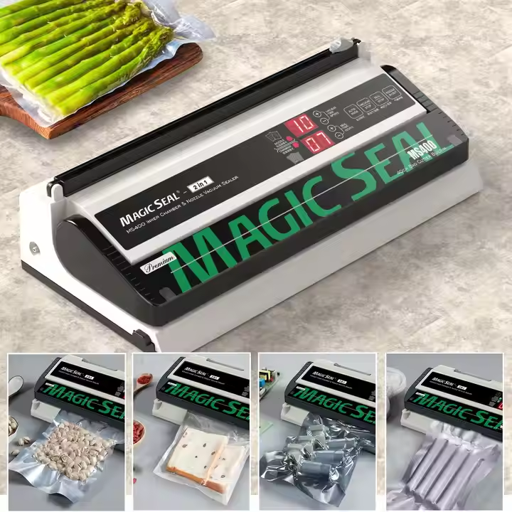 Automatic Commercial Vacuum Magic Sealer MS175 Kitchen Tools Food Packing Machine Food Preservation