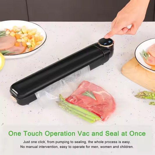 Mini Desktop Packaging Electric Vacuum Food Sealer High Efficiency Food Sealer
