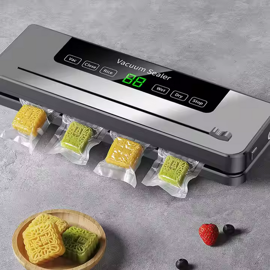 Electric Vacuum Sealing Machine Dry/Wet Food Packaging Vacuum Sealing Bag Kitchen Food Storage Vacuum Packaging Machine