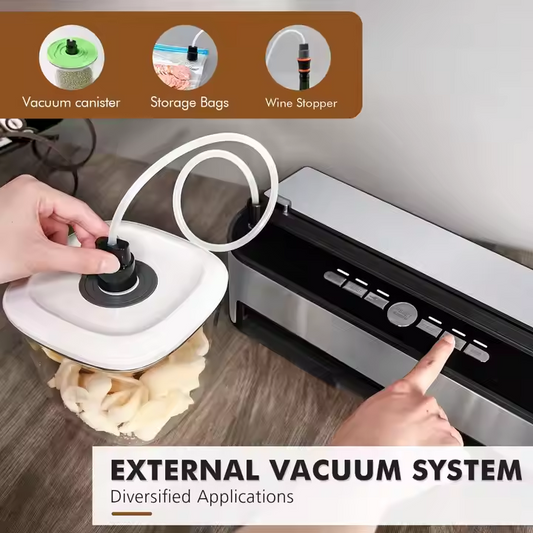 Car compartment detachable drip high suction food sealer vacuum