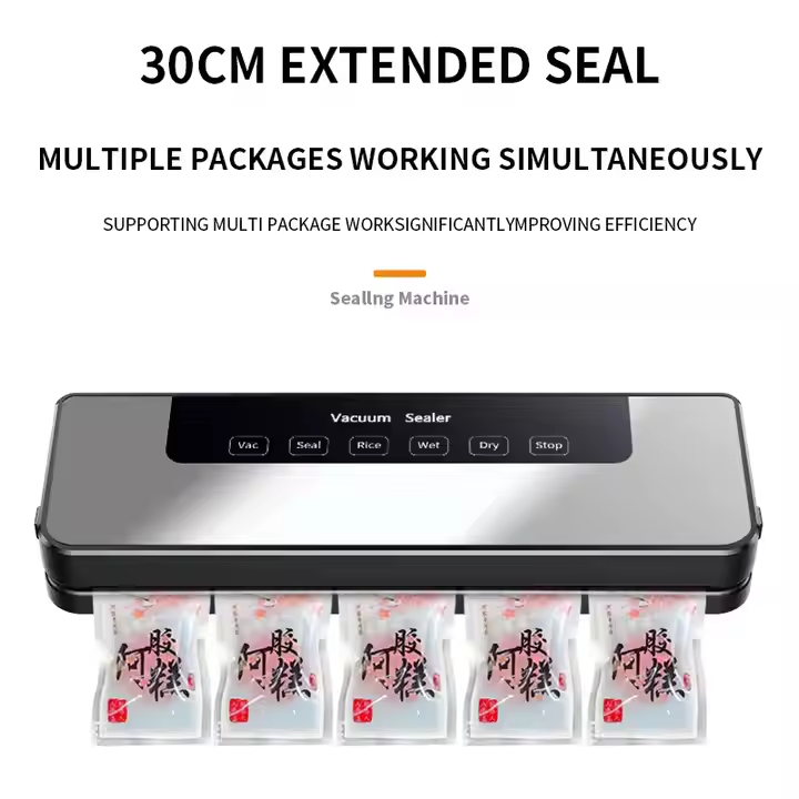 Best Selling Food Vacuum Sealer 220V/110V Automatic Commercial Household Food Vacuum Sealer Packaging Machine