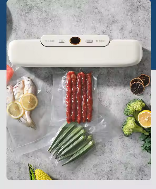 Automatic 110V/220V Home Kitchen Dry Wet Vacuum Sealer Mini Electric Food Bag Sealer Plastic Packaging Sealer Auto