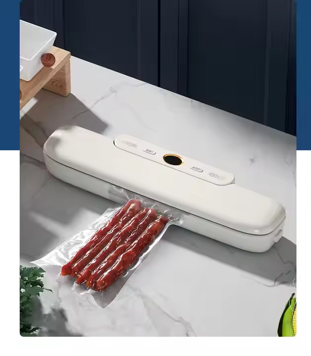 Automatic 110V/220V Home Kitchen Dry Wet Vacuum Sealer Mini Electric Food Bag Sealer Plastic Packaging Sealer Auto