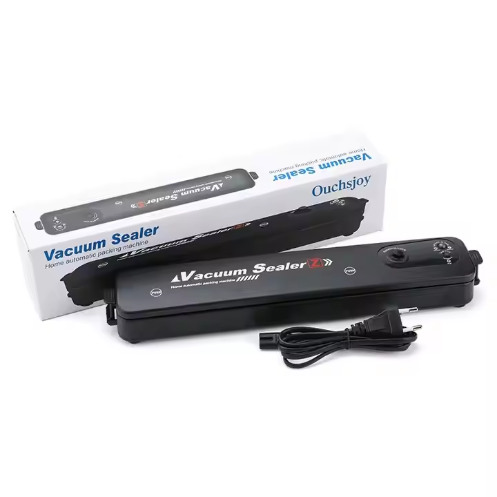 Custom Logo Manufacturing Automatic Food Vacuum Sealer Home Portable Packaging Electric Vacuum Food Sealer 10 Bags